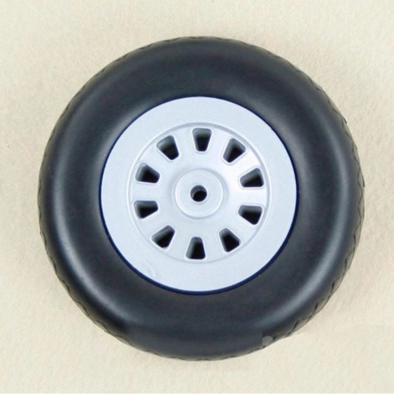 set of four Mesimsple 58mm RC car tires and 12mm hex wheels (similar to stock photo)