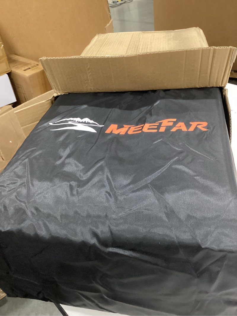 Condition photo showing Good Condition for meefar universal car soft roof rack pads luggage carrier system for kayak surfboard sup canoe include 2 heavy duty tie down straps, 2 tie down rope, 2 quick loop strap and storage bag use without cross bar