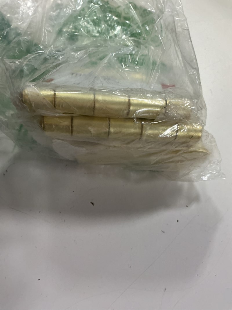Condition photo showing Good Condition for haidms 3 pack gold offset hinges 3.5 inch expandable door hinges heavy duty with 5/8'' radius corner full mortise 5/8'' radius corner-3pack brushed brass