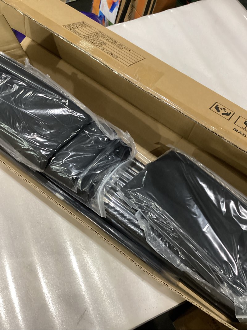 Condition photo showing New/Like New for Room Divider 6FT Portable Room Dividers and Folding Privacy Screens, 132'' W Fabric Divider for Room Separation, 6 Panel Partition Room Dividers Freestanding Wall Divider Screen for Dorm Studio Office 6 Panel-132'' Black