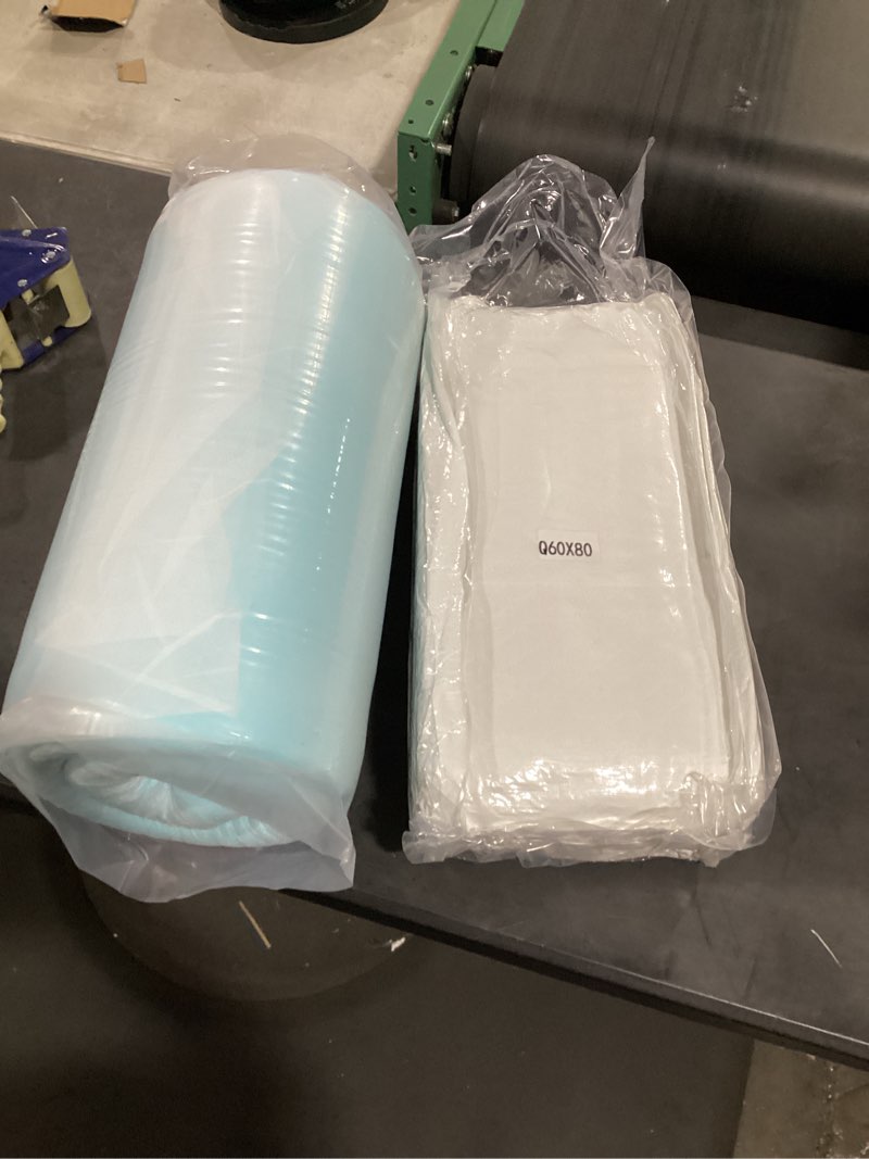 Condition photo showing New/Like New for similar to upholstery foam, 72\" x 24\" x 2\" high density gel memory foam padding couch cushion support, cut to size foam replacement pad for sofa sag support