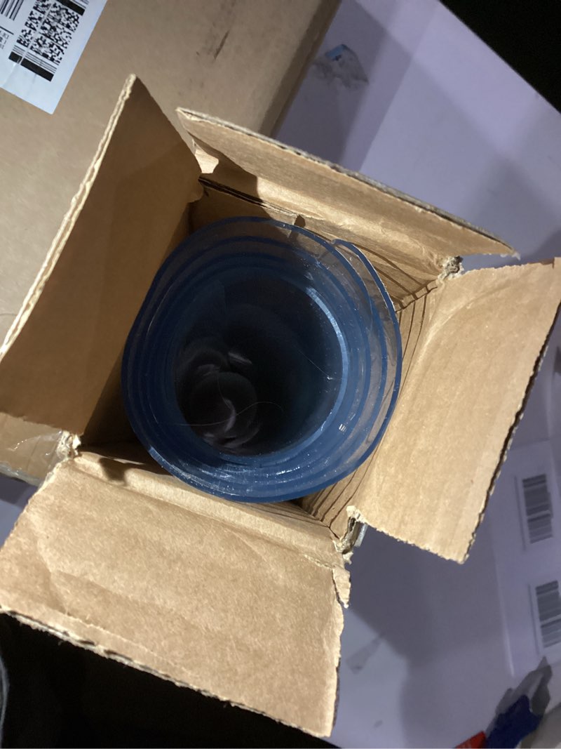 Condition photo showing As Is for Vicwe 20 x 42 Inch Clear Table Cover Protector,1.5mm Thick Clear Table Protector, Rectangle Waterproof Plastic Table Cover, Scratch Proof and Easy Cleaning for Coffee Table, Writing Desk Clear 1.5mm 20 x 42 Inches