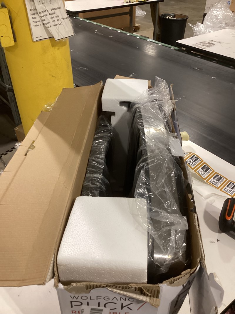 Condition photo showing Good Condition for Wolfgang Puck XL Reversible Grill Griddle, Oversized Removable Cooking Plate, Nonstick Coating, Dishwasher Safe, Heats Up to 400ºF, Stay Cool Handles