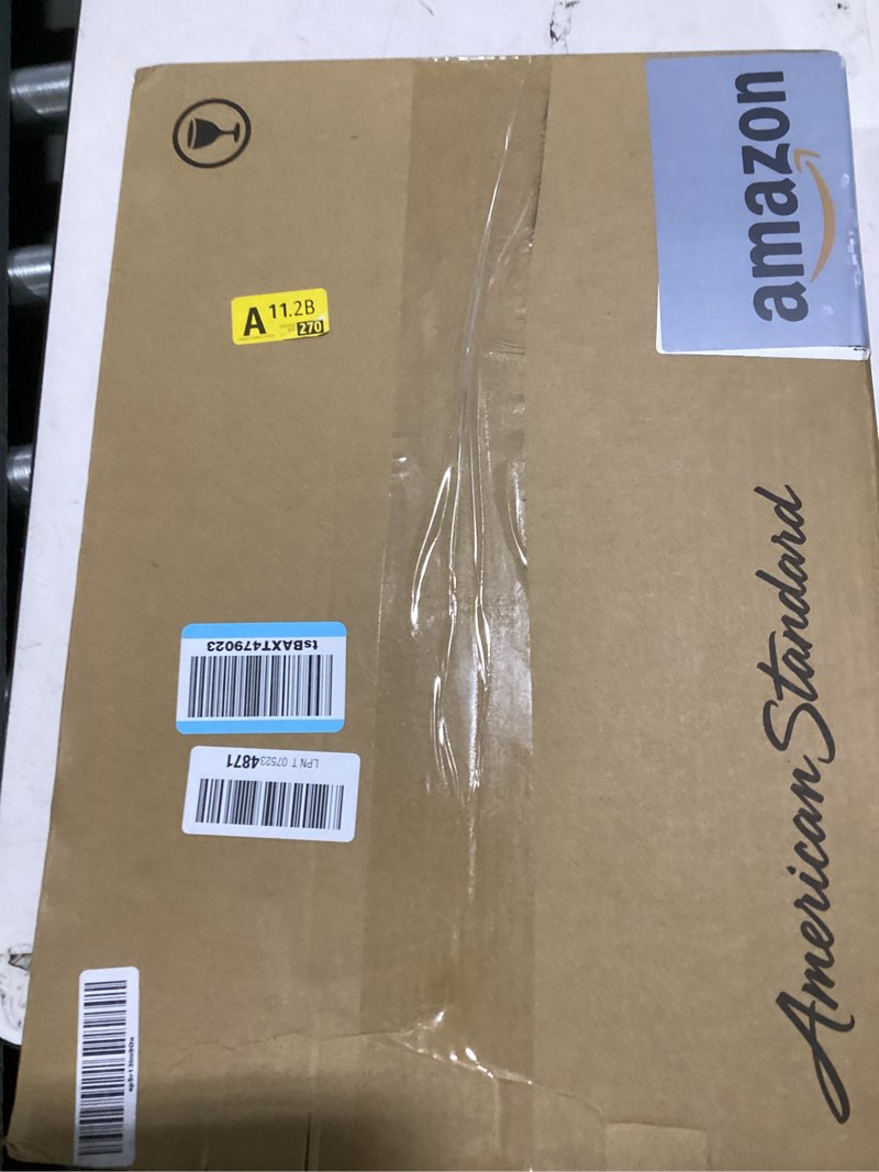 Condition photo showing Good Condition for american standard 5503a00b.020 transitional elongated toilet seat soft close, white elongated front