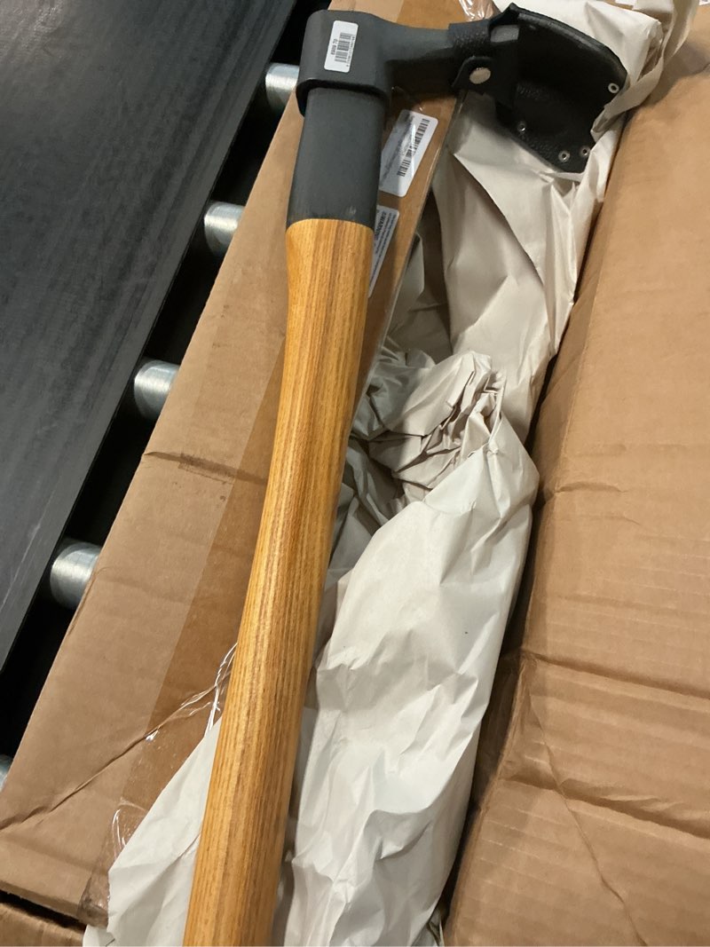 Condition photo showing New/Like New for narex 890970 hand forged adze 2-3/4” blade with outside bevel, overall length 24”, comes leather sheath
