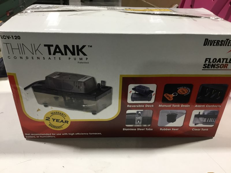 Condition photo showing Good Condition for Diversitech IQP-120 120v ClearVue Condensation Pump with Variable Speed, Lcv-120