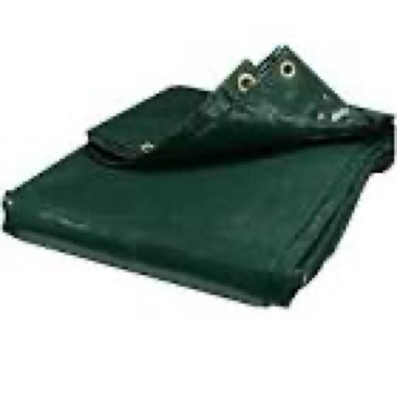RAINDEWAY Large Green Tarp 20x30 Feet,Finished Size,5.5 Mil Thick,Multipurpose Waterproof Poly Tarps