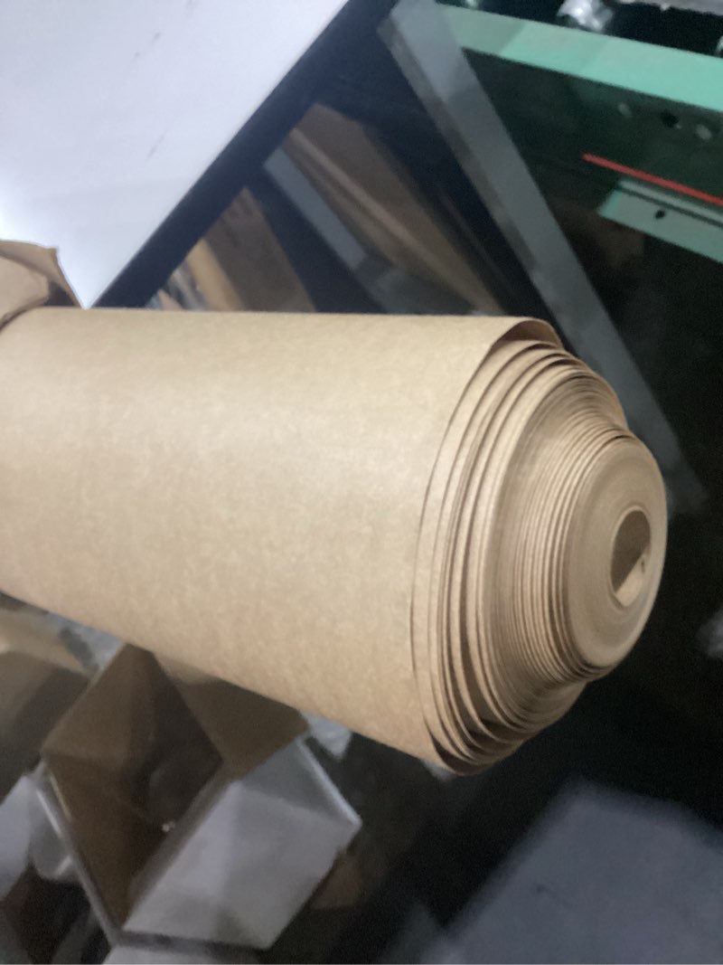 Condition photo showing Good Condition for biodegradable weed barrier, 4 x 100 ft heavy duty garden paper biodegradable landscape fabric paper garden mulch rolls weed barrier for weeds, paper mulch rolls garden paper for outdoor garden lawn 4x100ft