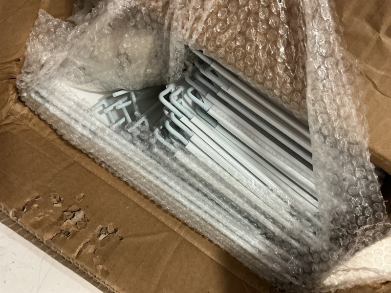 Condition photo showing Good Condition for HOMIDEC Shoe Storage, 10-Tier Shoe Rack Organizer for Closet 20 Pair Narrow Shoes Shelf Cabinet for Entryway, Bedroom and Hallway Transparent