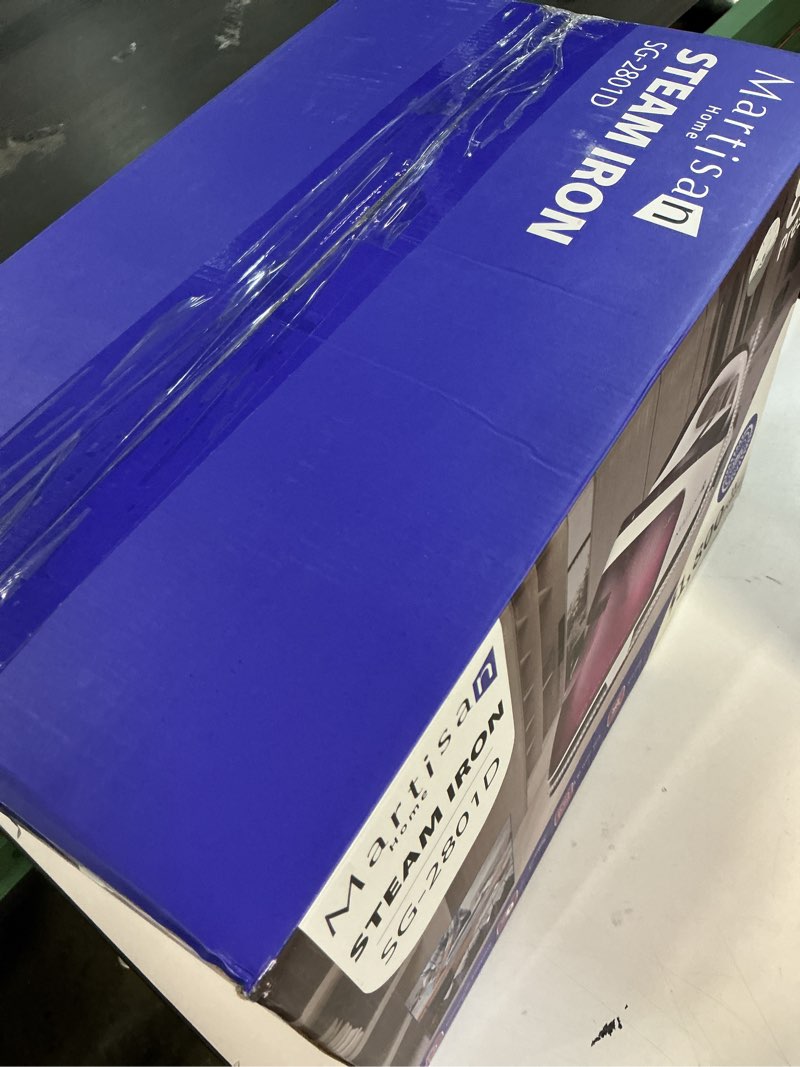 Condition photo showing Good Condition for Martisan Steam Generator for Clothes,1800W Strong Power, 8 Bar Max Pressure,1.9L Large Water Tank, Smart Auto Shut-off, 120g/min Steam Burst, Ceramic Soleplate, Fast Wrinkle Removal, Purple Steam Station Max