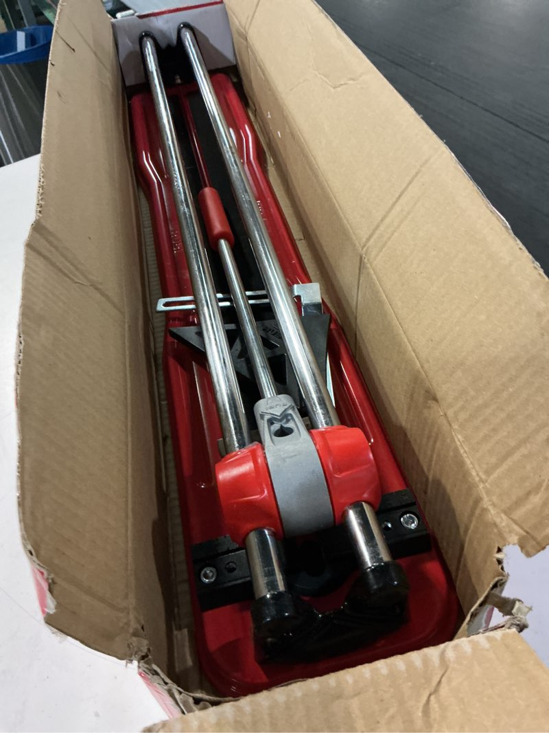 Condition photo showing New/Like New for rubi practic 61 plus-24 in. tile cutter with tungsten carbide blade and roller guide