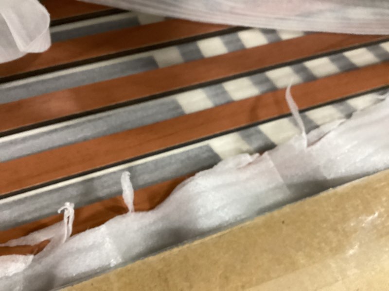 Condition photo showing Good Condition for IARTTOP Large Boho Wood Wall Art 16x32 Inch Abstract Mid century Modern Wooden Wall Decor Minimalist Bohemian Orange Artwork for Living Room Bedroom Office Set of 3