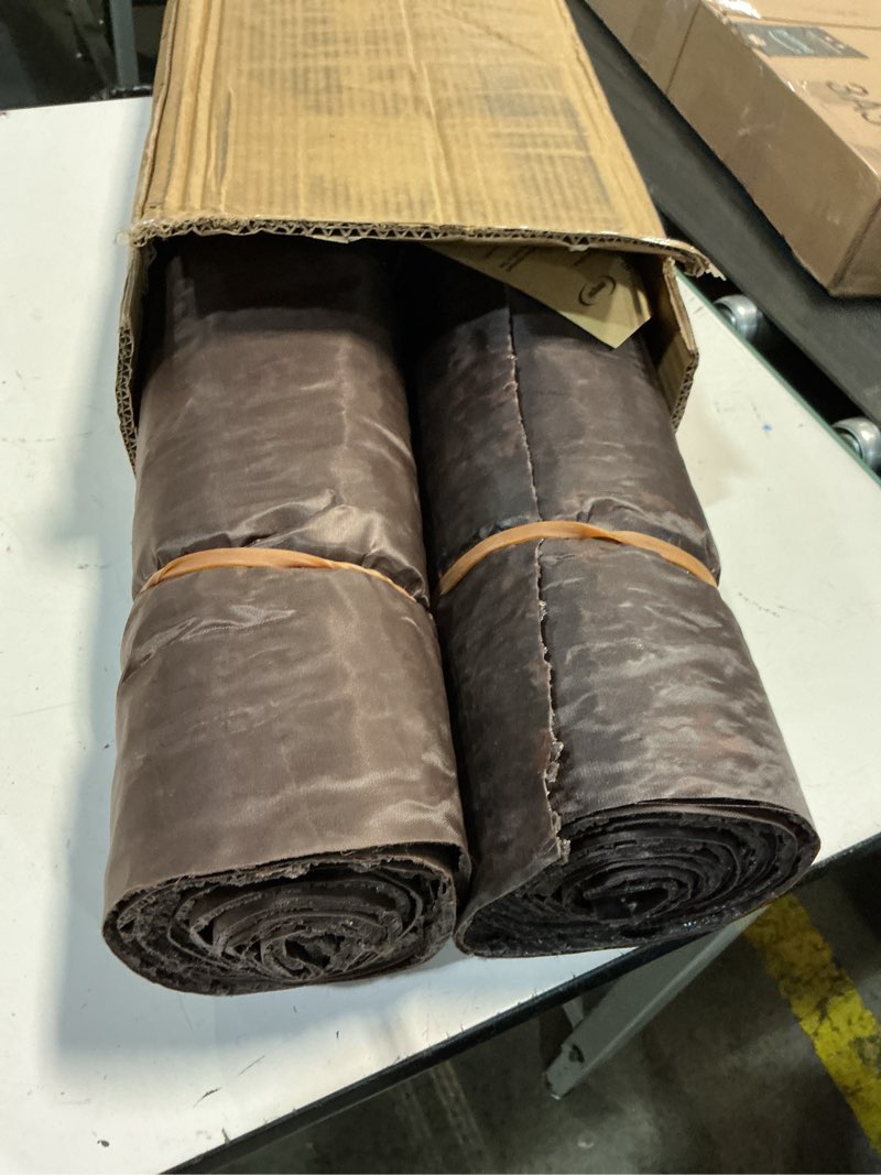 Condition photo showing New/Like New for artificial tree bark 118in*19.7in*2 pcs (32 sq.ft) silicone fake bark for pillars pipes street light poles wrapping simulation decoration indoor outdoor tree trunk wall and fake christmas tree