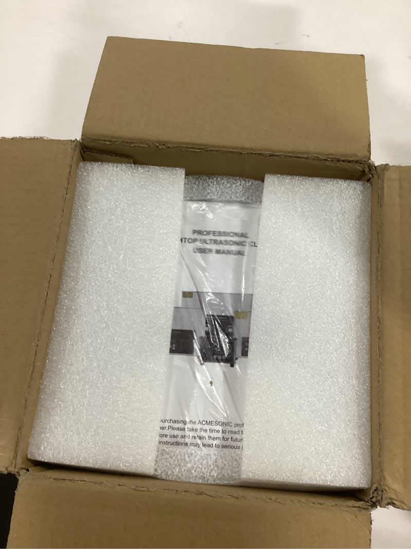 Condition photo showing Good Condition for Digital Ultrasonic Cleaner 6L with Timer & Heater 40kHz SUS 304 Stainless Steel Lab Sonic Cleaner for Professional Tools,Metal Parts,Jewelry,Eyeglasses