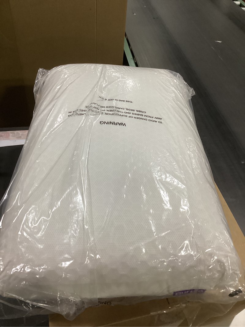 Condition photo showing Good Condition for Purple GridCloud Pillow – Down-Alternative Pillow, GelFlex® Grid for Soft Support & Pressure Relief for Side Sleepers– Always-Fluffy Silicone-Coated Fill– Breathable Moisture-Wicking Cover - Standard