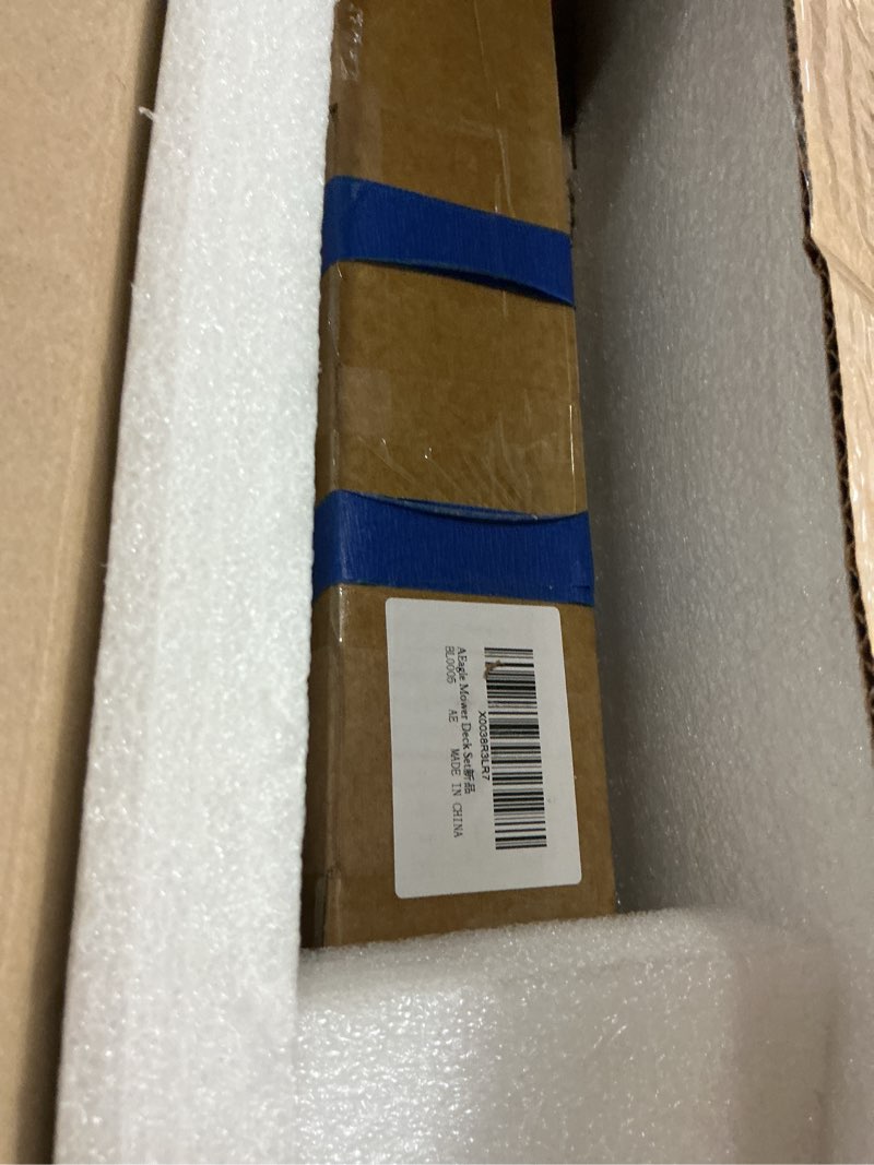 Condition photo showing New/Like New for aeagle 942-04053c 50" blades for cub cadet 50 inch rzt50 1050 lt1050 ltx1050 i1050 troy-bilt mustang 50 inch zero turn mower 742-04053a 742-04056, high lift, 6 point star, 3 pack black