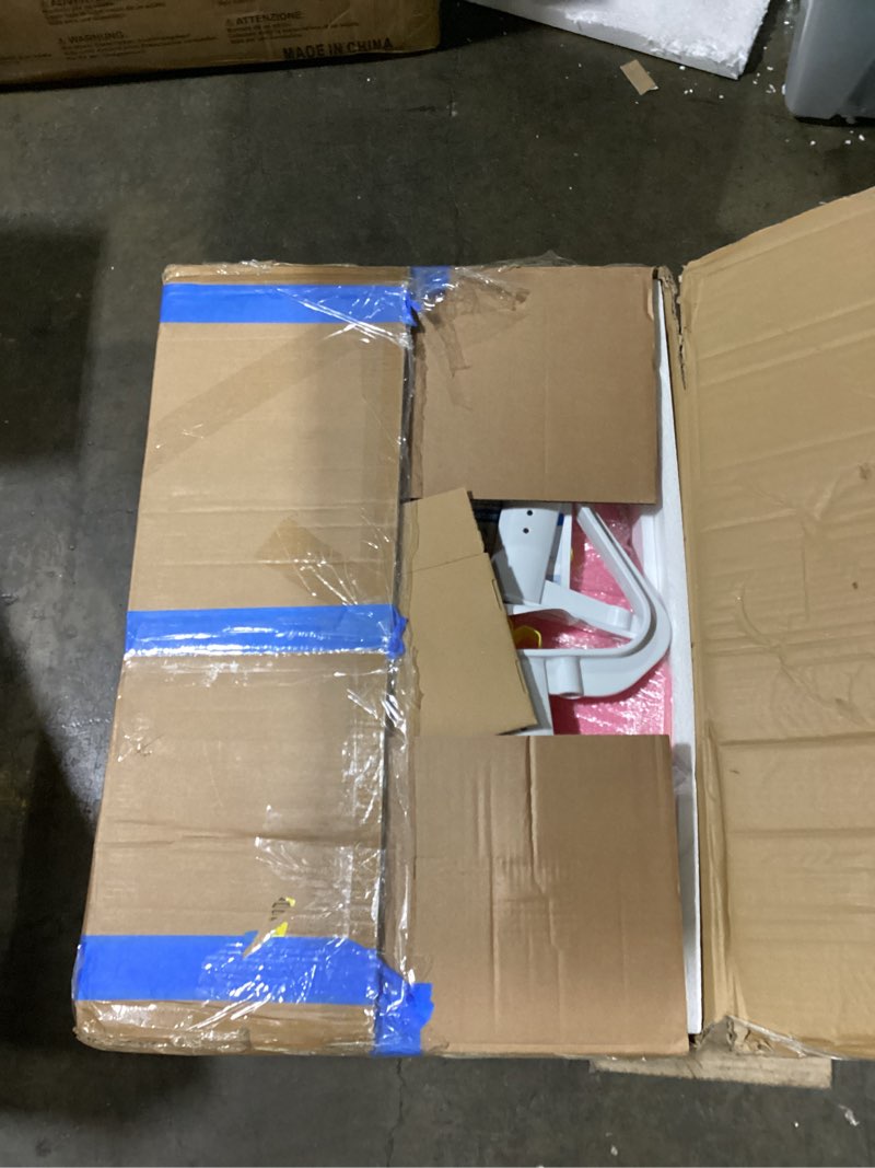 Condition photo showing Good Condition for Kids Desk and Chair Set, Height Adjustable Child's School Study Writing Tables, Kids Desk with Bookstand and Storage Drawer, Widened Desktop with Desktop for Boys and Girls Pink-a