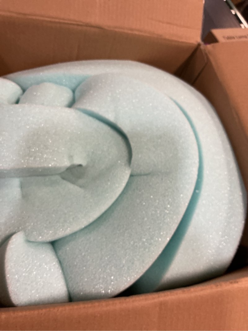 Condition photo showing Good Condition for lucid 4 inch memory foam mattress topper, full size – cooling gel bed topper – preassure-relieving ultra plush feel – ventilated breathable design – certipur certified - dorm room essentials full 4 inch topper only