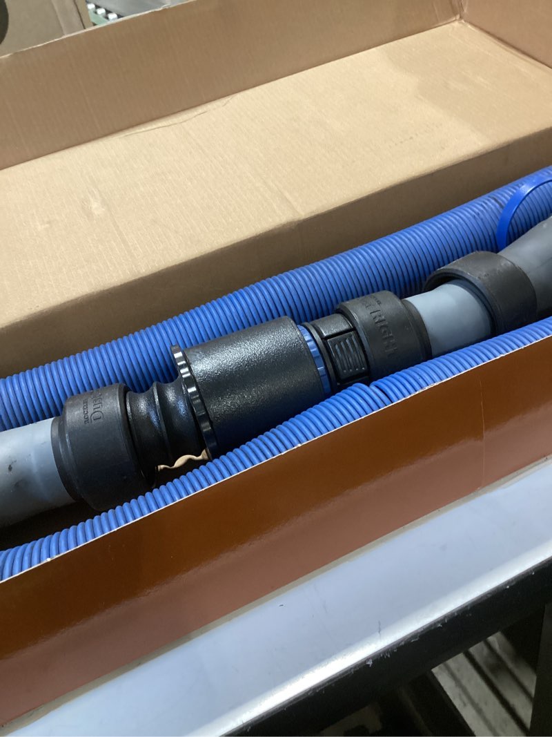 Condition photo showing As Is for dust right flexiport power tool hose kit - 3 to 12' expandable hose & 4 flexiports - lightweight dust collectors for woodworking power tools - collector hose for shop vacuums, table saw & more