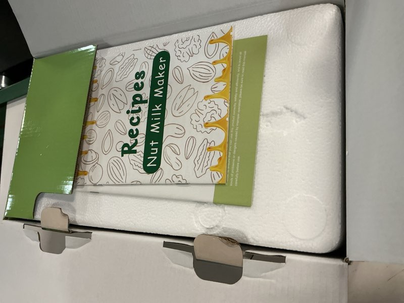 Condition photo showing New/Like New for beyn 10-in-1 automatic nut milk maker machine, 60oz large capacity with blades & self-cleaning. for homemade almond, soy, oat milk, milkshake (cream)