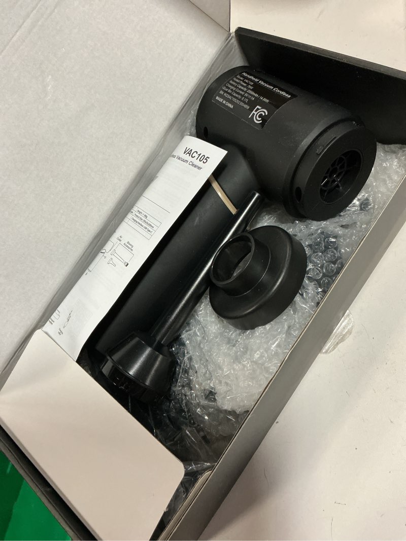 Condition photo showing Good Condition for 4-in-1 handheld vacuum cordless – 30min runtime, 12kpa suction, 1.25lbs lightweight, 75db quiet, usb-c fast charging, washable hepa filter for car, home & pet hair graphite