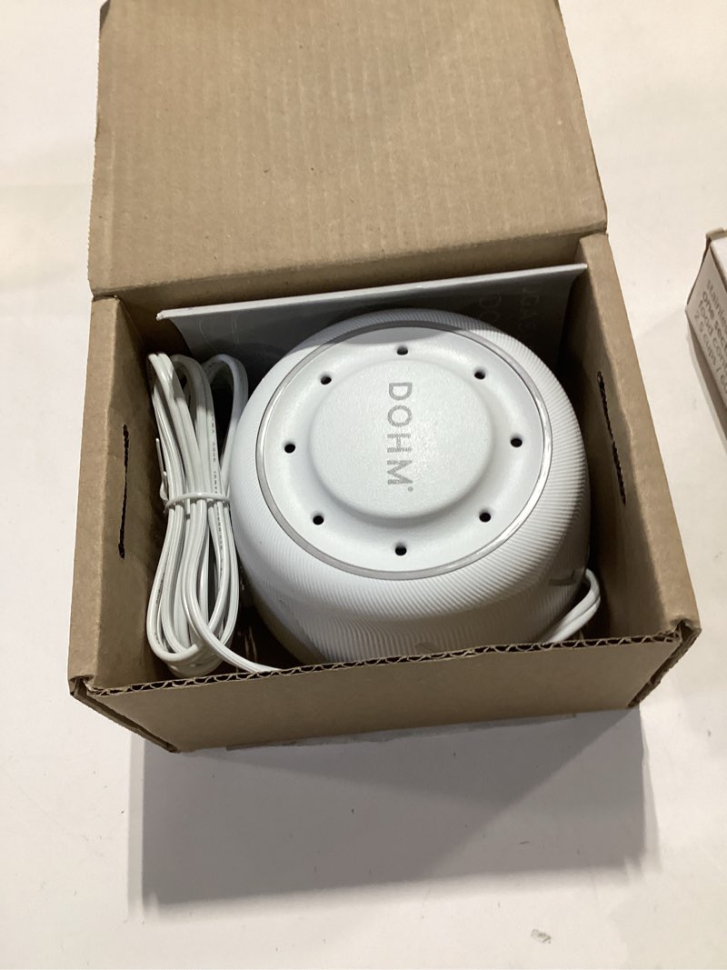 Condition photo showing Good Condition for Yogasleep Dohm (White/Gray) The Original White Noise Machine, Relaxing Natural Sound from a Real Fan, Sleep Aid & Noise Cancelling for Adults & Baby, Office Privacy & Meditation, Baby Registry 1 Count (Pack of 1) White/Gray