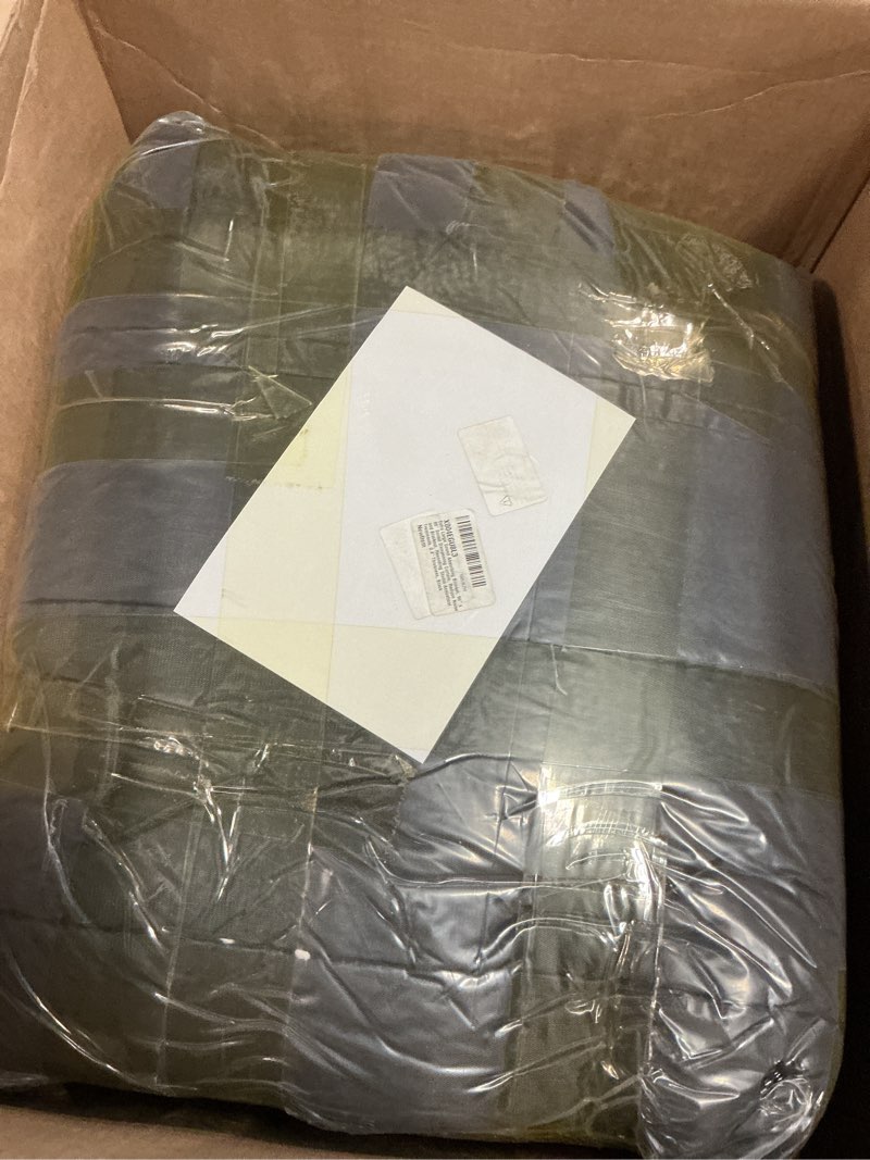 Condition photo showing As Is for Extra Large Sound Absorbing Blanket, 96"H x 80"W Sound Dampening Curtain, Reduce Noise and Blackout, Recording Studio Acoustical Treatments, 0.4" Thickness, Black 96"H x 80"W Black 0.4?