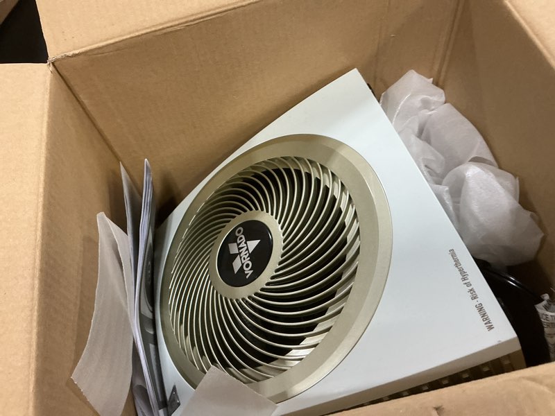 Condition photo showing Good Condition for Vornado AVH10 (2025) Space Heater for Home, Fan Only Option, Digital Display with Adjustable Thermostat, Advanced Safety Features, Auto Climate Control, Whole Room Electric Heater for Indoors, White AVH10 (2025 Model)