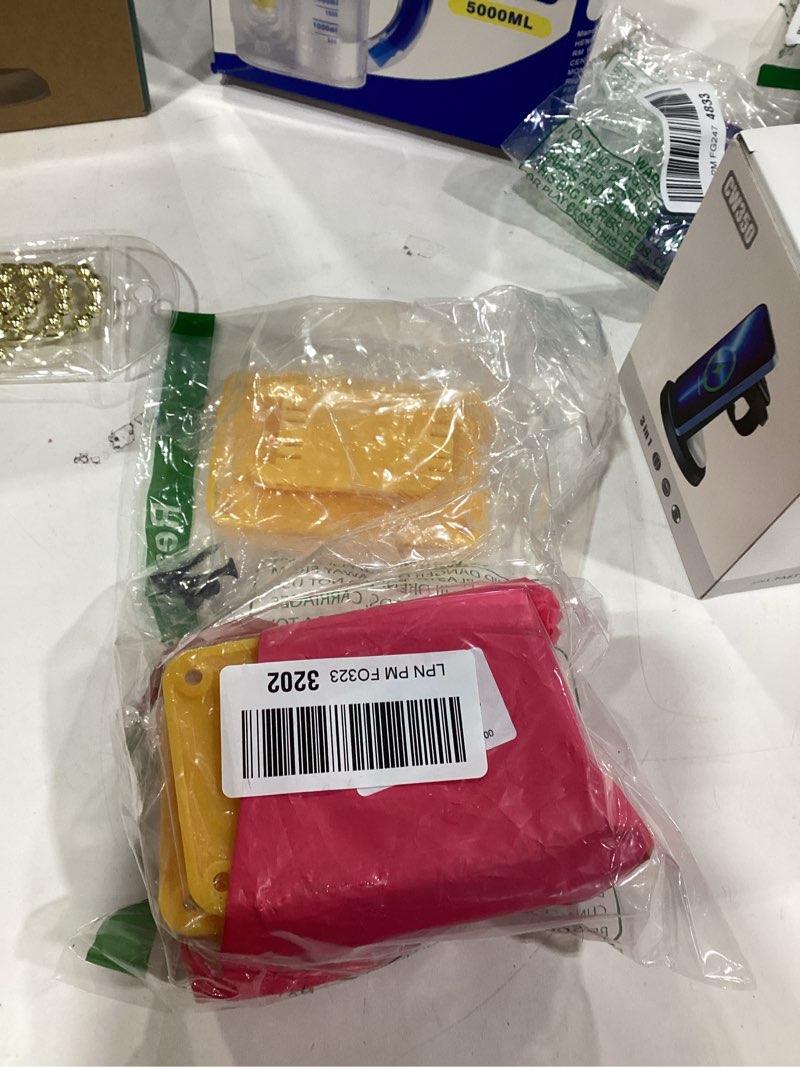 Condition photo showing As Is for 5Packs Tool Holders for Dewalt 20V 12V Drill Tool Mount Fit for Milwaukee M18 Tools Yellow