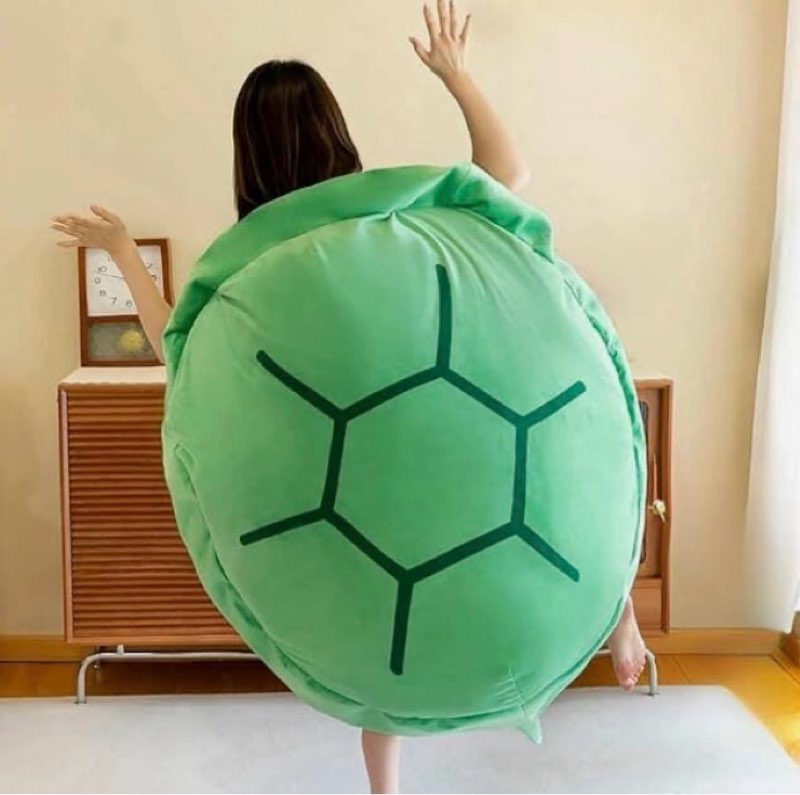 CHOXIO Wearable Turtle Shell Pillows for Kids Adults,Turtle Plush Pillow Stuffed Animal Funny Dress 