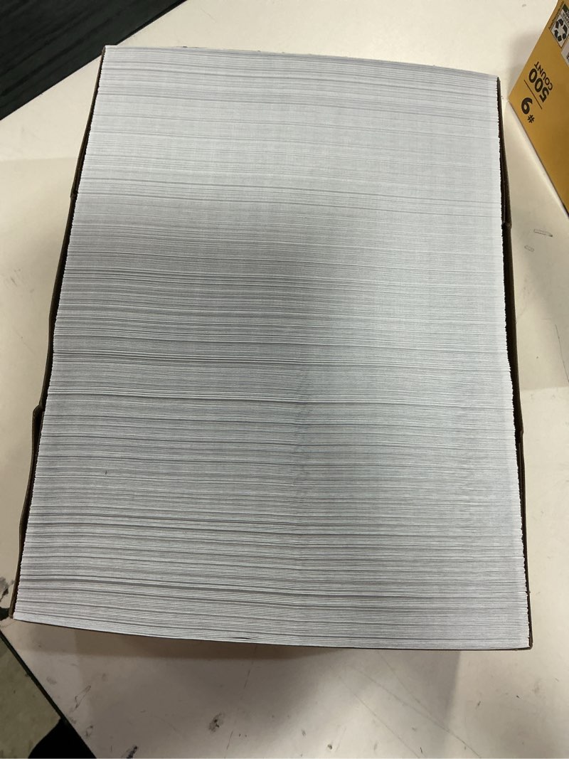 Condition photo showing Good Condition for member's mark #9 peel & seal double window security envelopes, 500 count