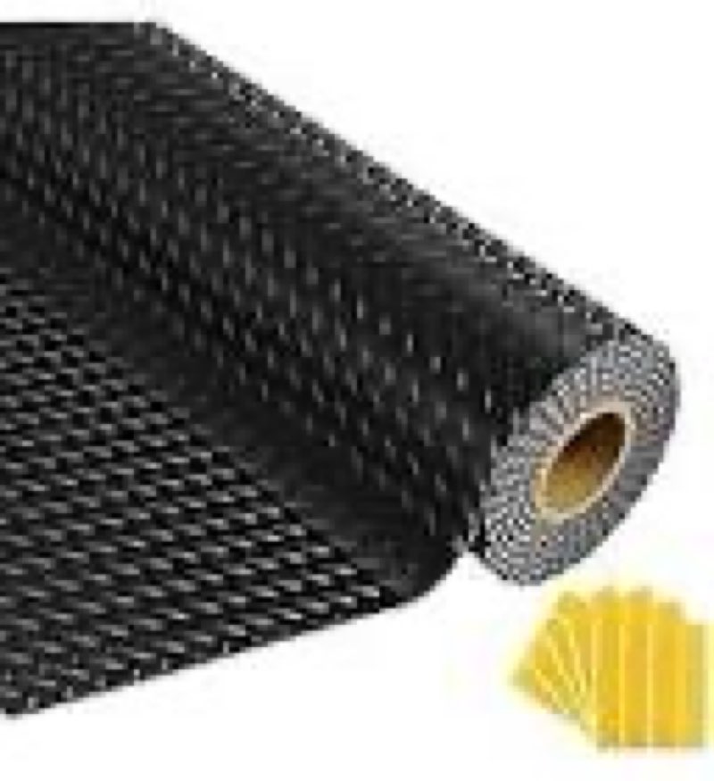 grandroad auto 10x25 ft garage floor mat, 2.8mm thickened flooring roll for under car diamond plate 