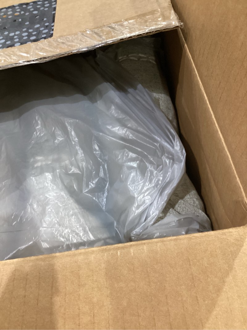 Condition photo showing New/Like New for Sage Green Boho Blackout Curtains 2 Panels 84 Inch for Living Room Bedroom, Linen Texture Farmhouse Curtains with Tassels and White Cotton Embroidery Vintage Rustic Country Western Sage Green 52"W x 84"L (Pack of 2)