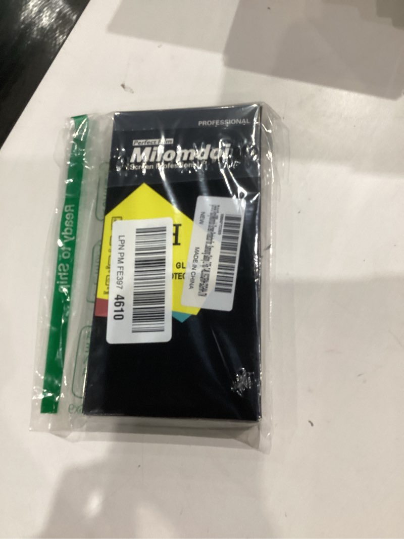 Condition photo showing New/Like New for Milomdoi 9 in 1 Screen Protector for Samsung Galaxy Z Flip 7, 3 Inside Flexible Film + 3 Front Tempered Glass + 3 Camera Lens Protector Accessories with Installation Frame,Clear Galaxy Z Flip 7 6.8