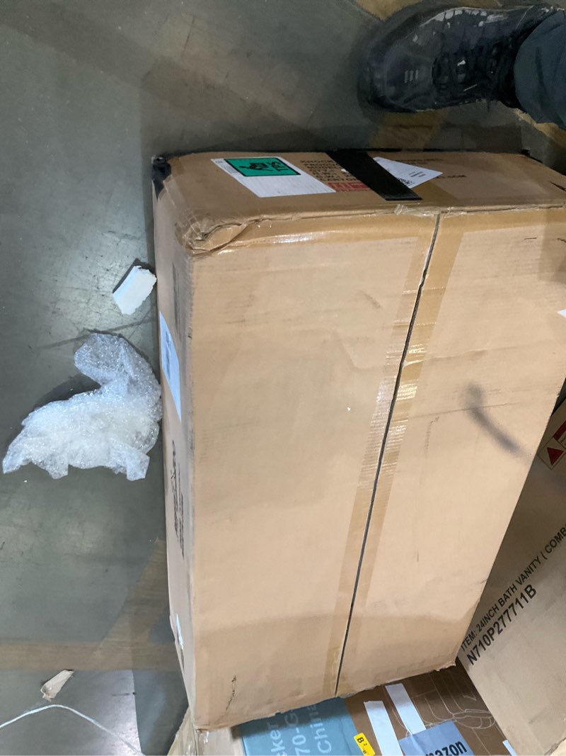 Condition photo showing As Is for repti zoo 50 gallon reptile glass terrarium tank double hinge door with screen ventilation large reptile terrarium 36" x 18" x 18"(knock-down)