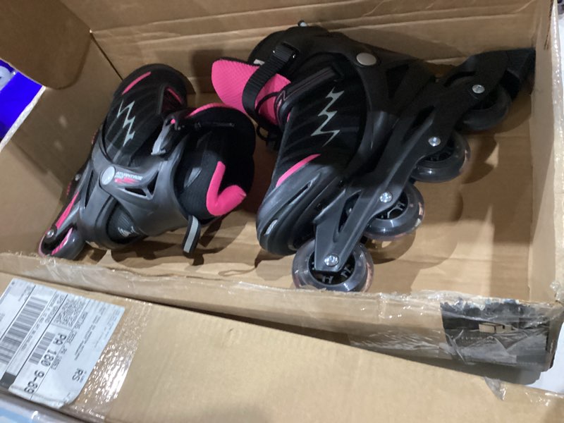 Condition photo showing Good Condition for Bladerunner by Rollerblade Advantage Pro XT Women's Adult Fitness Inline Skate Black/Pink 10