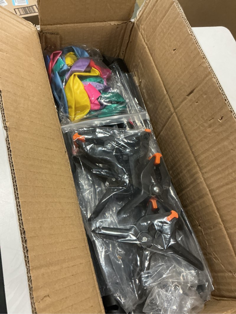 Condition photo showing New/Like New for Backdrop Stand Kit - 6 Widths, 10x7.5ft Adjustable Background Stand for Parties & Studio Photography