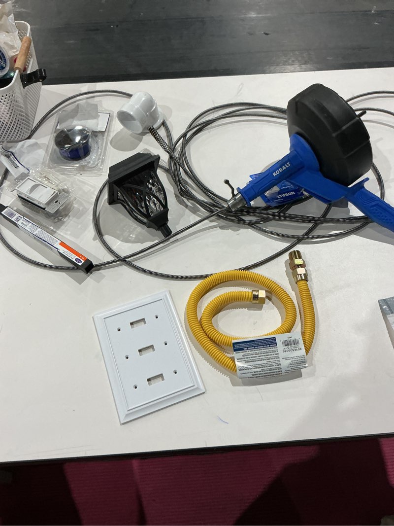 Assorted Home Improvement Lot (Small Tools, Screw, Home Accessories, etc.)