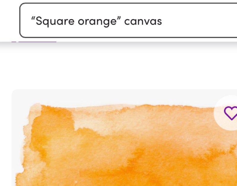 Square Orange " By Wrought Studio™ 36" H x 36" W x 1.25" D