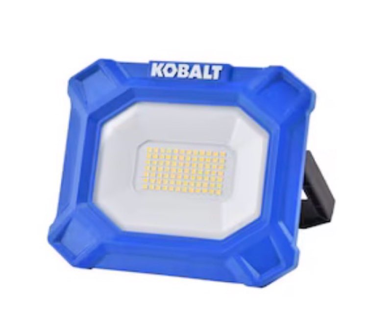 Kobalt 3.6-volt 3500 -Lumens LED Battery-operated Rechargeable Portable Work Light 1 -