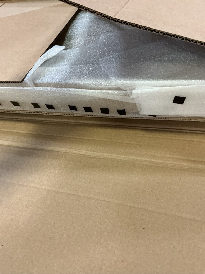 Condition photo showing New/Like New for pixy canvas floater frame 24x24 for 1.5 inch deep canvas paintings/canvas prints/wood canvas panels/wall art/wall decor/home decor/artwork (nordic white oak, 24 x 24 inch, square) 24 x 24 inch nordic white oak