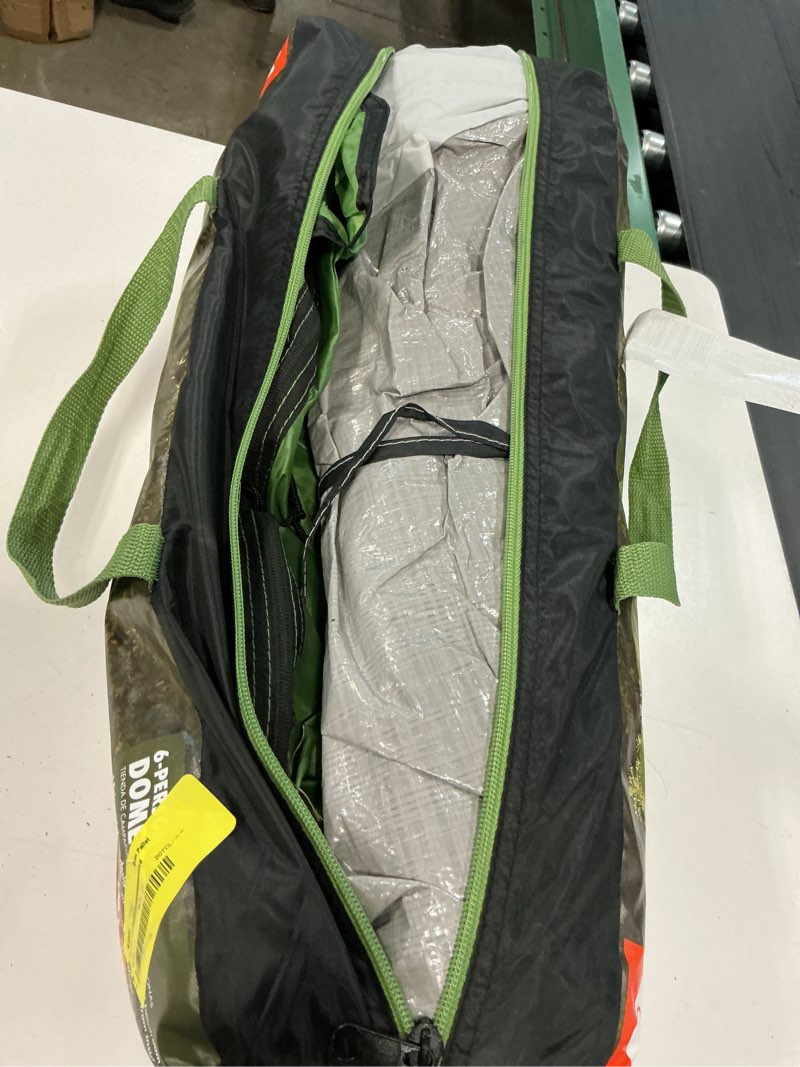 Condition photo showing Good Condition for ozark trail 6-person clip & camp dome tent