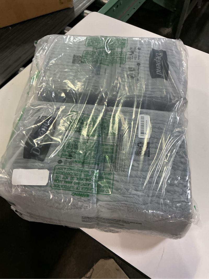 Condition photo showing New/Like New for Depend Fresh Protection Adult Diapers, Incontinence Underwear for Men, Disposable, Maximum, Small/Medium, Grey, 80 Count (2 Packs of 40), Packaging May Vary