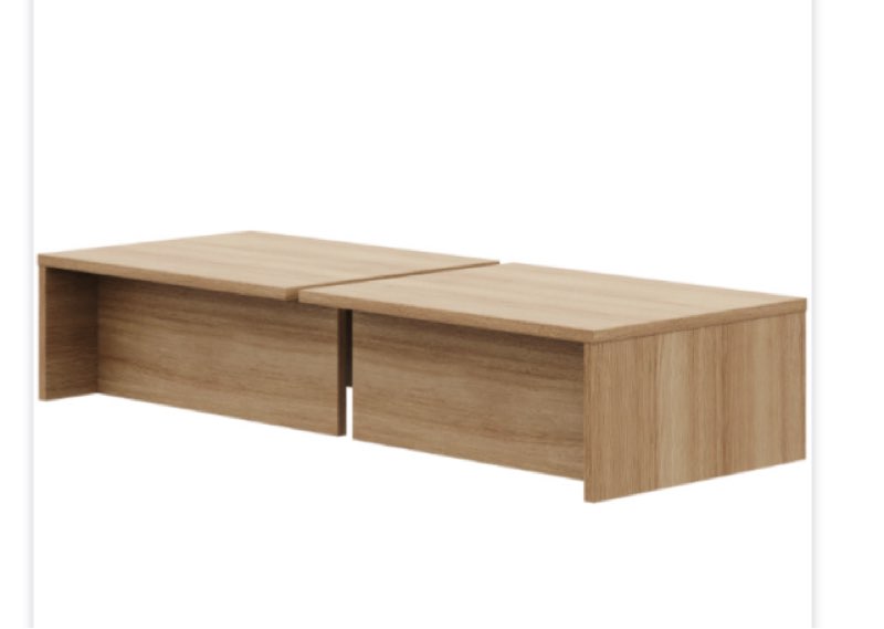 Makoa Nightstands Set Of 2 (incomplete 1 box only)