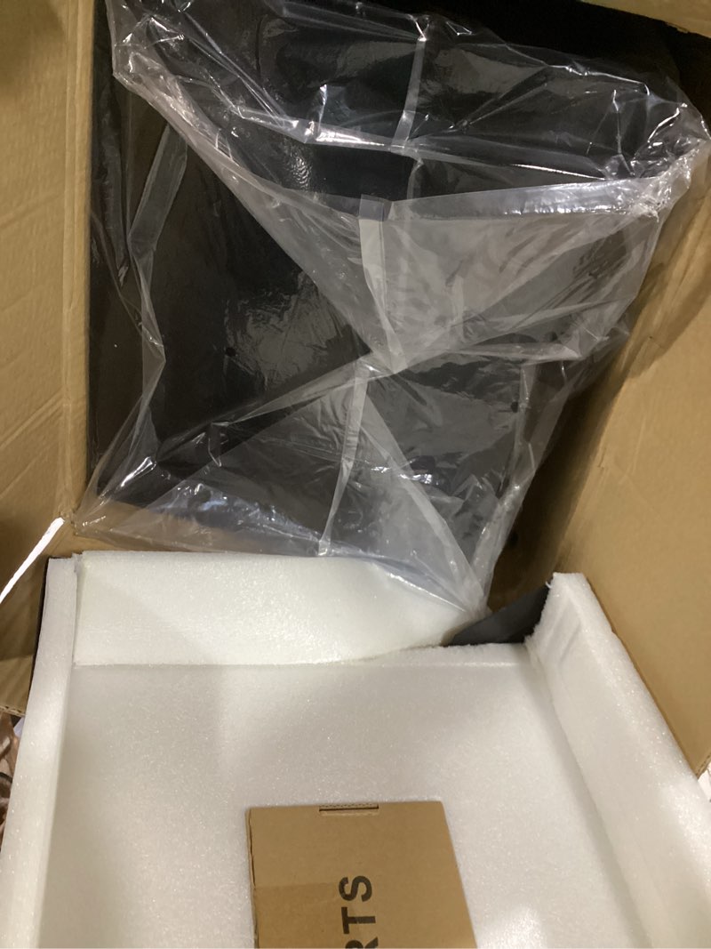 Condition photo showing As Is for 21.65"h large safe box for home, 5.0 cu ft anti-theft safe with a4 fireproof bag, steel security safe with keypad lock, backup keys, external power supply box, document safe for cash medicine document 21.65"h x 12.2"d x 15"w