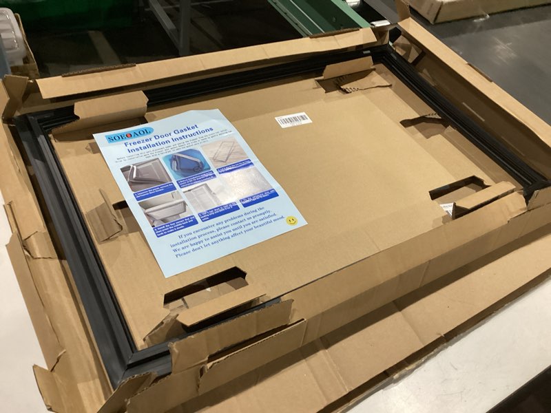 Condition photo showing Good Condition for upgraded 241872509 freezer door gasket, refrigerator door gasket 1379485 240542109 240542121 ap4315906 for compatible with electrolux, frigidaire,?black?, with a 2-year warranty.