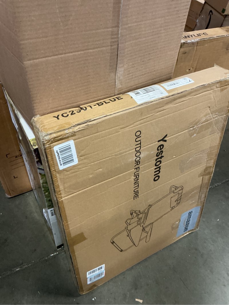 Condition photo showing New/Like New for Beach Chair with Backpack Straps, Heavy Duty Backpack Beach Chairs for Adults with 4 Positions, Lay Flat Beach Chair with Large Cooler Pouch, Support to 350LBS