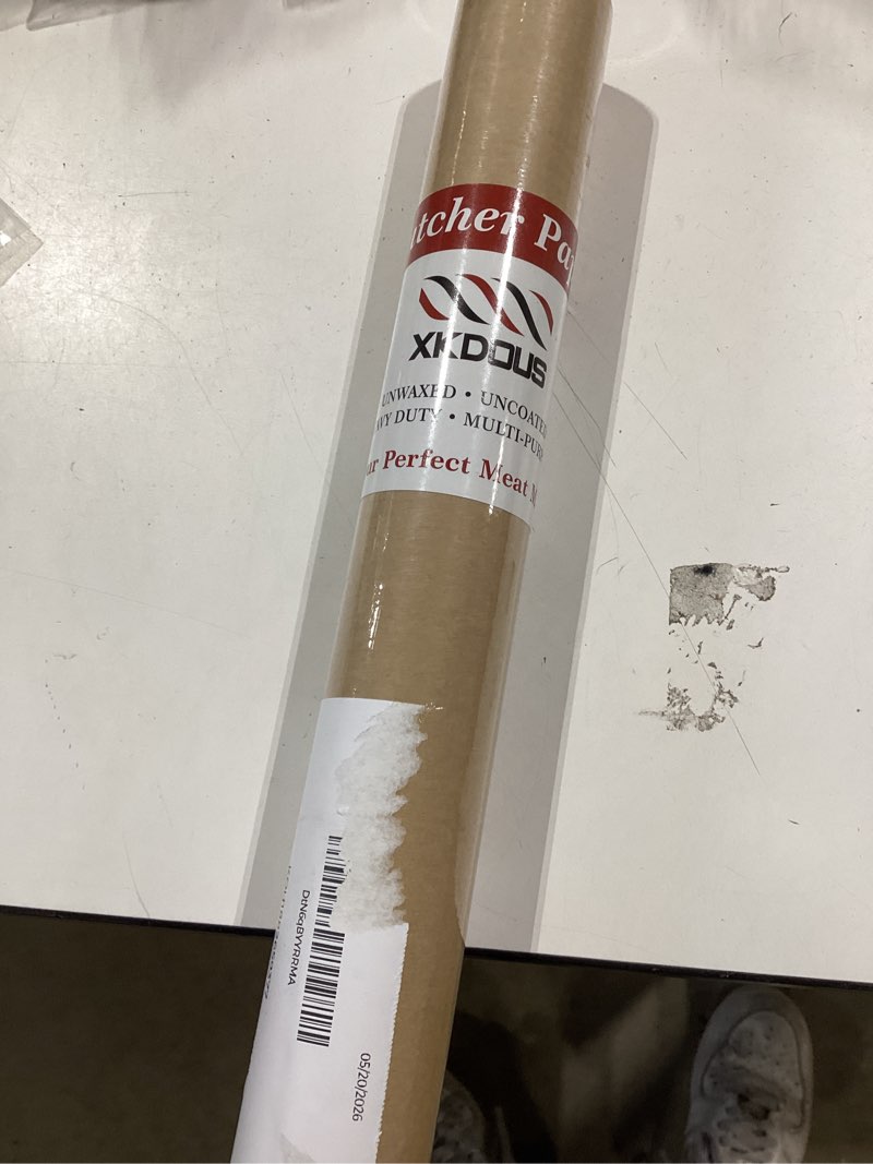 Condition photo showing New/Like New for butcher paper roll suitable for smoking all meat varieties, 17.5 inch x 30 feet brown butcher smoker