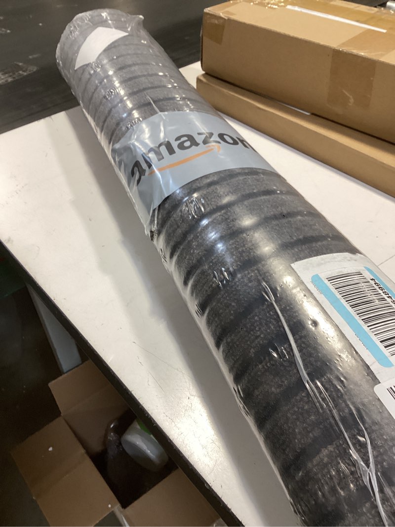 Condition photo showing Good Condition for Ottomanson 2'7" x 6' Hallway Runner with Scraper Pile - Extra Durable Non-Slip Rug Mat for Indoor & Outdoor Use - Ideal for Kitchen, Entryway & Garage - High-Traffic Carpet, Brown Brown 800s Series 2'7" x 6' (Runner)