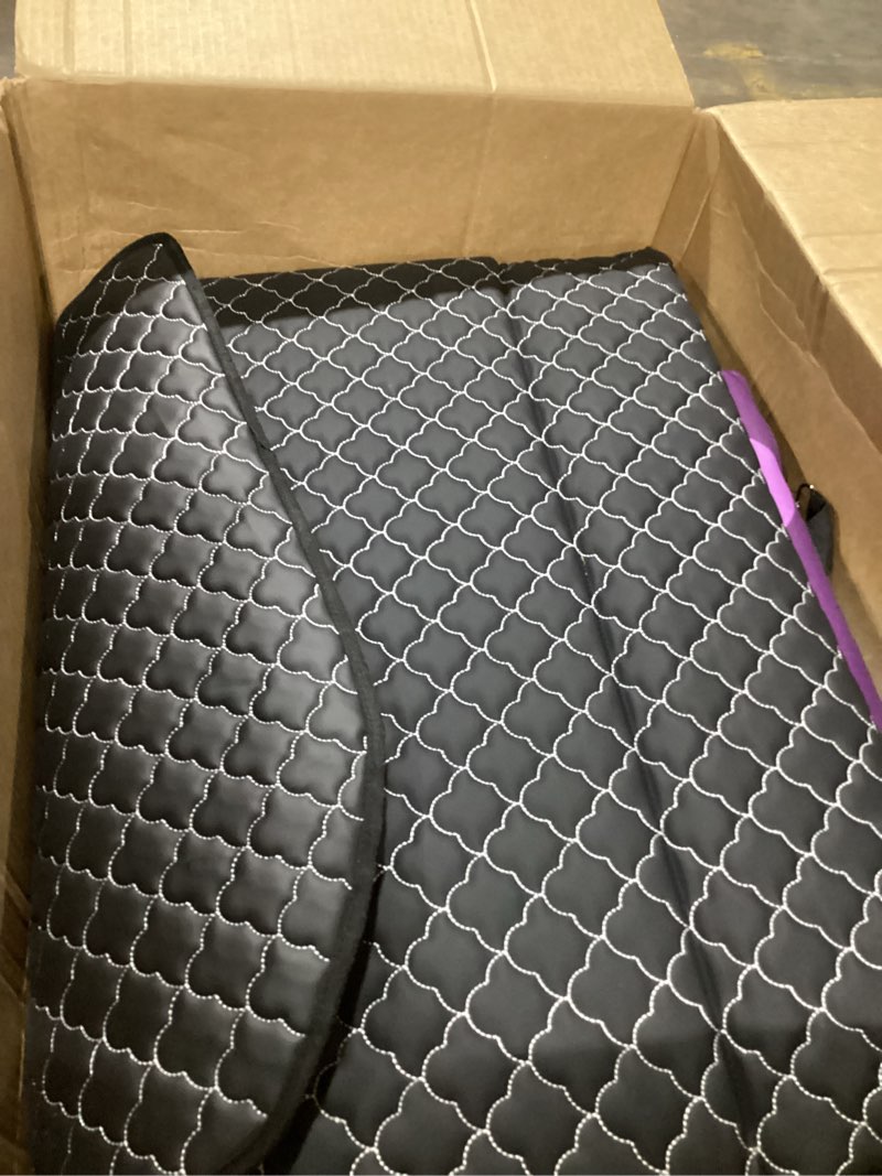 Condition photo showing Good Condition for windshield sun shade foldable car front window covers for car accessories sun heat uv rays visor protector protection for universal cars suv truck (solid black)